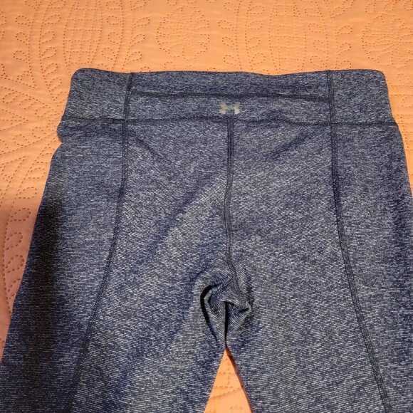 Women's Under Armour Workout Leggings - Navy/White, SZ M, Excellent Condition! - Picture 4 of 4